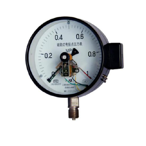 磁助電(diàn)接點壓力表