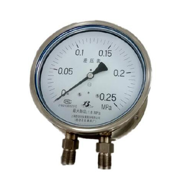 不(bù)鏽鋼差壓力表