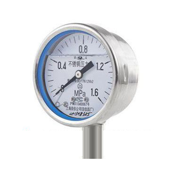 真空(kōng)不(bù)鏽鋼壓力表